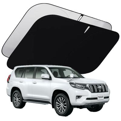Wincar Toyota Land Cruiser Prado Windshield Sunshade with Storage Light Blocking and Heat Custom Parts for the 2026 Prado Bag, Insulating, (Late