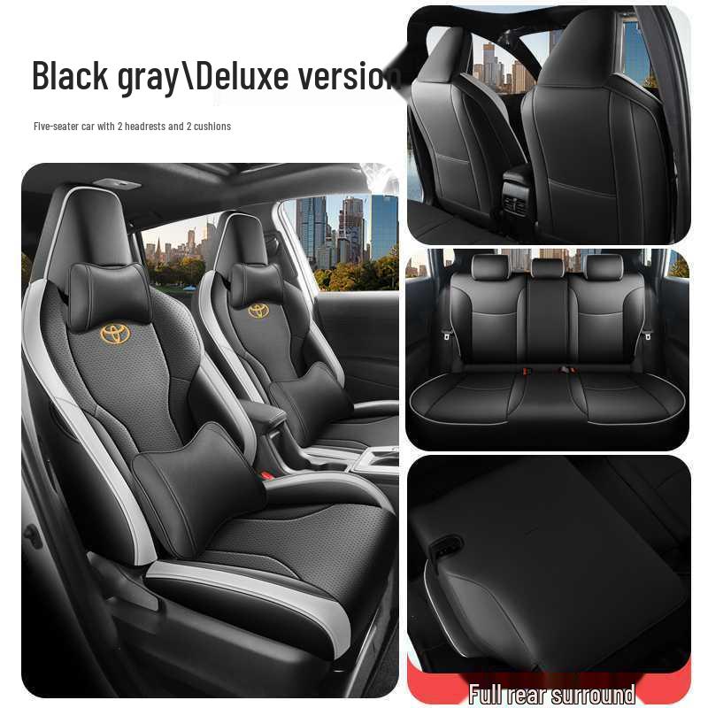 Universal All-Season Leather Seat Covers for 2026 Toyota RAV4