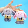 Plush Toy Study Bunny Cute Stuffed Animal For Girls Gift And Bag Charm