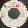 7inch Record WAYNE WONDER  You Are My Woman NONE Super Dee 1989 Jamaica Reggae Ska  Dub Used