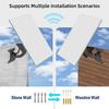 Starlink Gen 3 Accessory Kit V3 V4 Wall Roof Mount Pipe Adapter Adjustable Bracket Flat Pole Antenna Brackets Mounts Stands