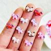 55Pcs Cute Mini Cartoon Colorful Unicorn Horse Nail Art Charms Resin Nail Decorations For Diy Hairpin Nails Crafts A151