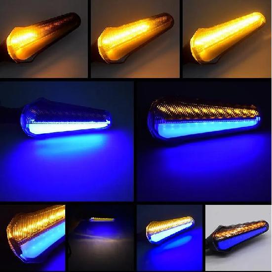 Good Driver New Motorcycle Front Direction Turning Signal Light for Retrofit/Upgrade (Interchangeable Model)