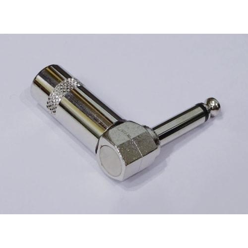 Gitamani Original Mono Phone Plug, L-Shaped, for DIY Shielding, Switchcraft #226, 10-Piece Set (GMO-SCJC226x10)
