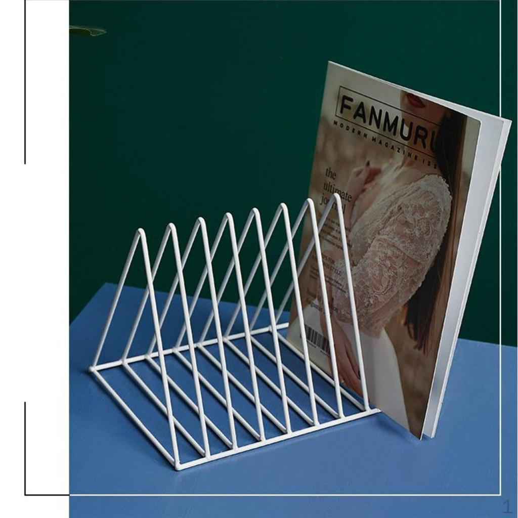 Book Support For File Rack File Book Rack Desktop Bookshelf Document Holder for-buy at a low ...