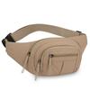 Stylish Women's Fanny Pack Large Capacity Multi-layer Portable Outdoor Breast Bag Wear-resistant Simple Sports Messenger Mobile
