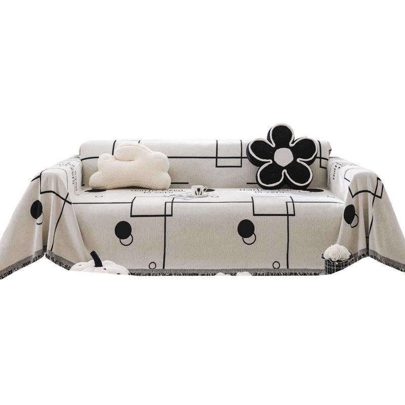 Chenille Sofa Towel Cover Cloth Sofa Cushion Four Seasons Universal High Sense Full Covered Universal Dust Cover Blanket