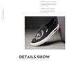 Korean Style Men's Trendy Loafers: Breathable Mesh, Embroidery, Slip-on Casual Shoes for Spring & Autumn.