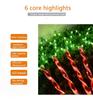 Christmas Solar Track Lights, Set Of 5 Or 8  Christmas Lights, Stake Christmas Decorations, LED Lights For Yard Grass Patio Walkway Decor