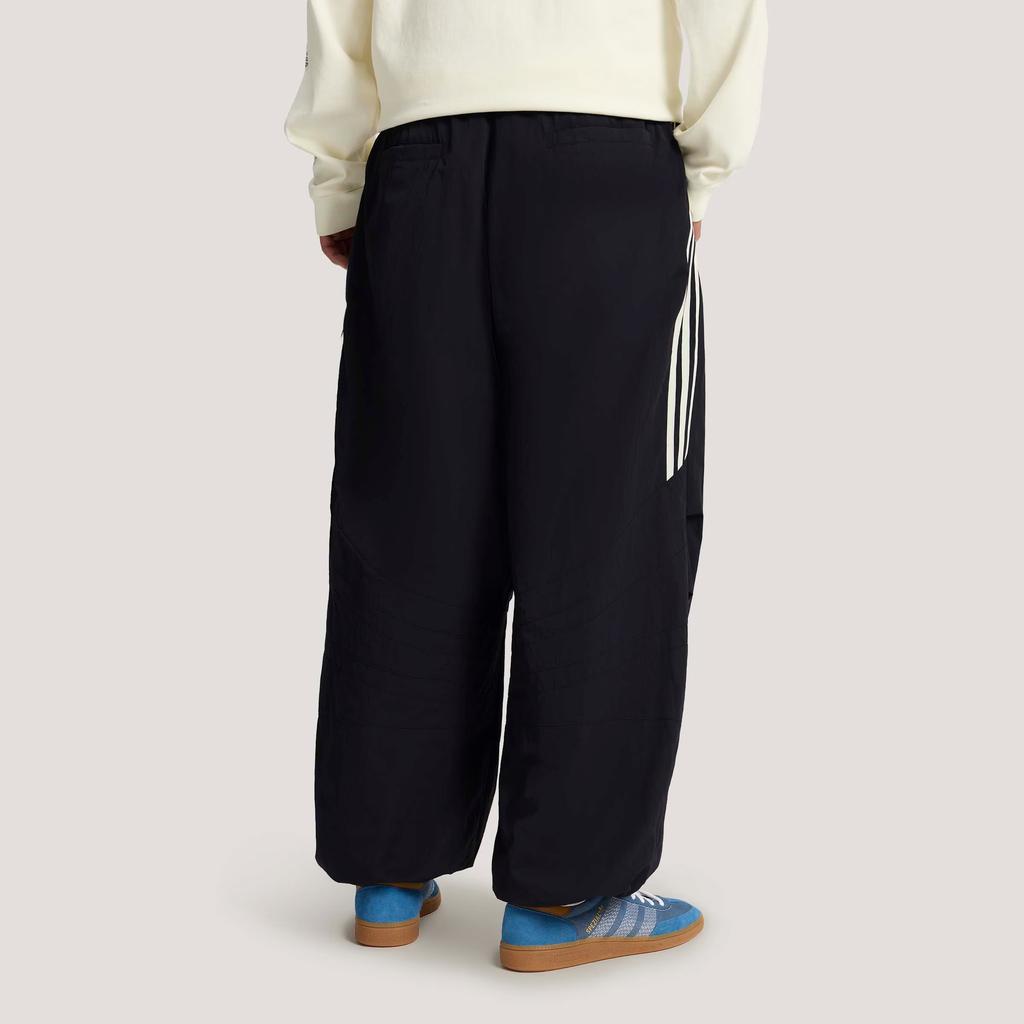Adidas Calças de Pista Originais Santiago Tecidas Largas Casuais Calças de Baixo Masculinas KR2607