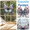 Acrylic Special Shaped Butterfly Animal Diamond Painting Hanging Ornaments Kit Rhinestone Diamond Art Window Pendants Home Decor