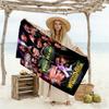 Wrestlemania Customize Text Beach Towel Soft Durable Quick-Dry Portable for SwimmingBeachCamping Travel Beach AccessoriesGym