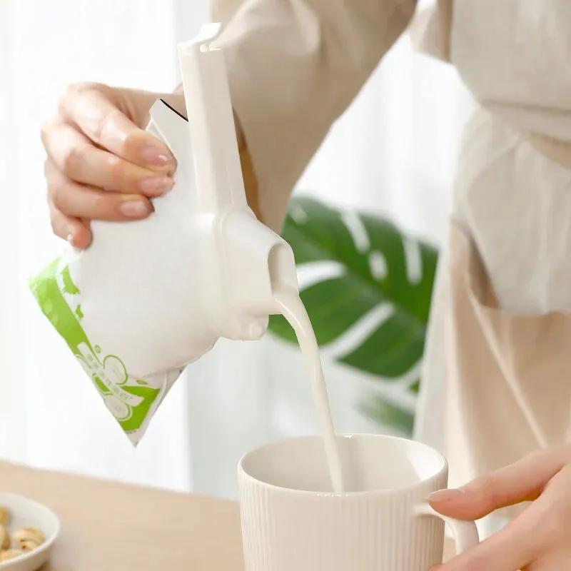 2PCS Food Bag Clips, With Lid Sealing Clips, Milk Powder Snack Clips Sealer, Kitchen Food Moisture-Proof Chips Milk Bag Clips