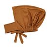Elastic Milk Silk Neck Warmer Hat - Fashionable Solid Color Ethnic Hat for Middle East, Malaysia, Indonesia