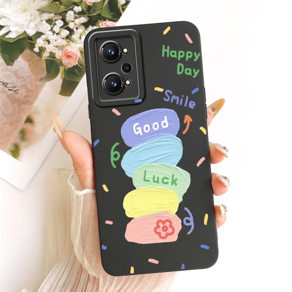 Cover For Realme GT Neo2 Case RMX3370 Silicone Luxury Fashion Cool Kawaii Cute Painted Casing For Realme GT Neo 2