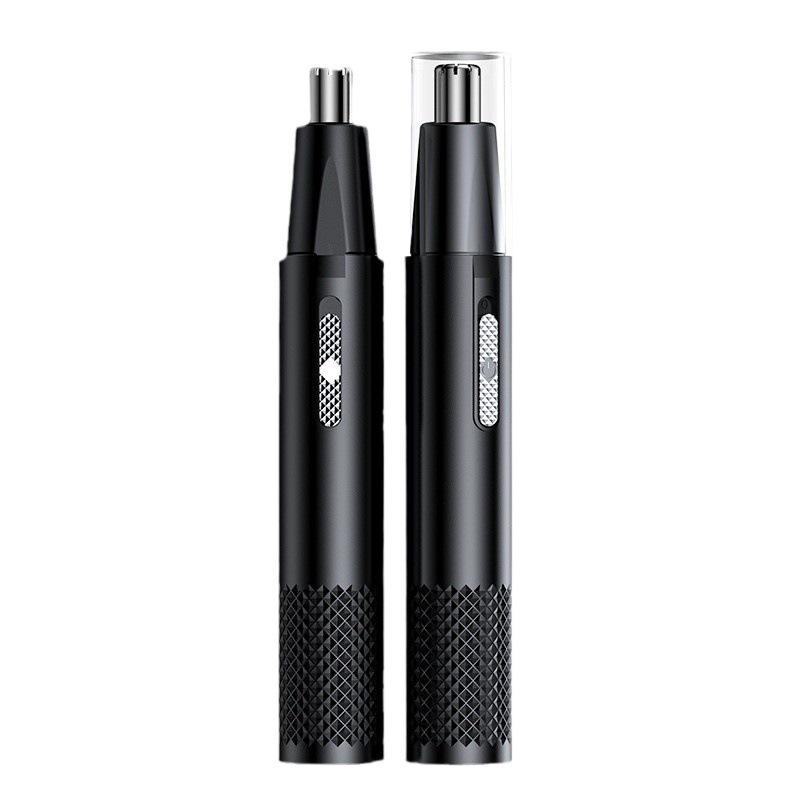Electric Unisex Nose, Ear, and Sideburns Hair Trimmer with Mini Shaver