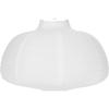 Abat-jour - OSTARIA - Boule japonaise - Forme nuage - 45 cm - Blanc - Papier