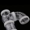 Hamster Tunnel External Plastic Small Animal Play Tube Toy DIY Connected Rodent Tunnel for Gerbil Cage Habitat