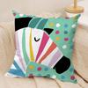 Cute Zebra Cushion Cover Pillowcase Ultra Soft Skin Friendly Fabric Cloud Like Comfort  Concealed Zipper