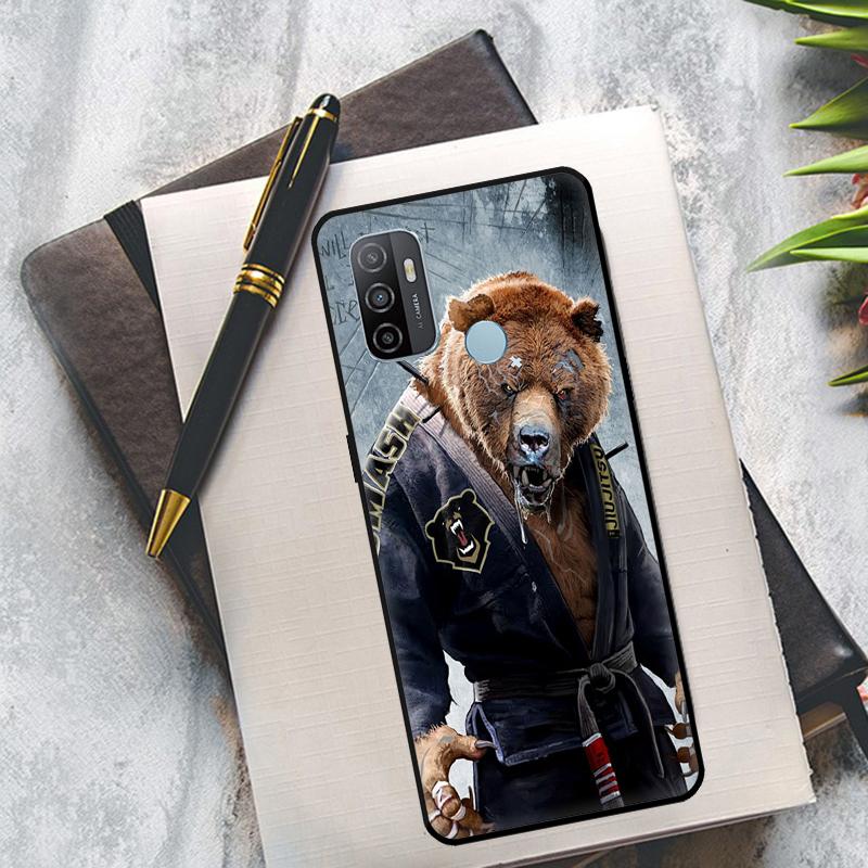 Judo Jiu Jitsu BJJ Case For OPPO A94 A74 A54 A83 A91 A93 A15 A16 A52 A72 A5S A53S A5 A9 A31 A53 2020 Cover