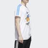 Adidas Neo Donald Duck Casual Crew Neck T-Shirt Men Tops White GJ5648