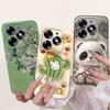 Pour Itel S23+ S23 Plus ItelS23 Coque Esthétique Dessin Animé Panda Lapin Peinture Florale Protection Appareil Photo Housse Souple S665LS681LN