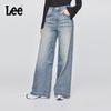 Lee Women's Retro Ripped Wide Leg Jeans