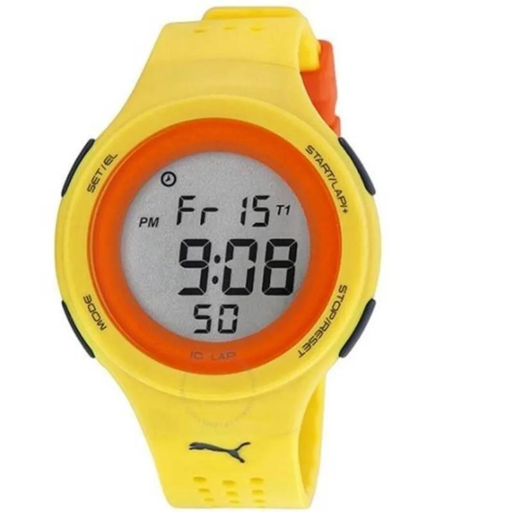 PUMA Unisex Silicone Band Digital Watch PU910931007 490299