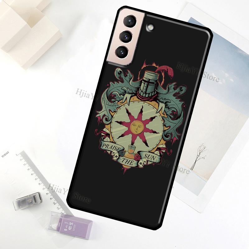 

Praise the Sun Dark Souls Case For Samsung Galaxy S23 Ultra Note 20 10 S9 S10 Plus S20 S21 FE S22 Ultra Phone Cover Galaxy S10