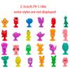 15/30/60pcs Mini Suction Cup Doll Multistyle Monsters Themed Birthday Gift Home Decoration Car Office Desk Ornaments XJM
