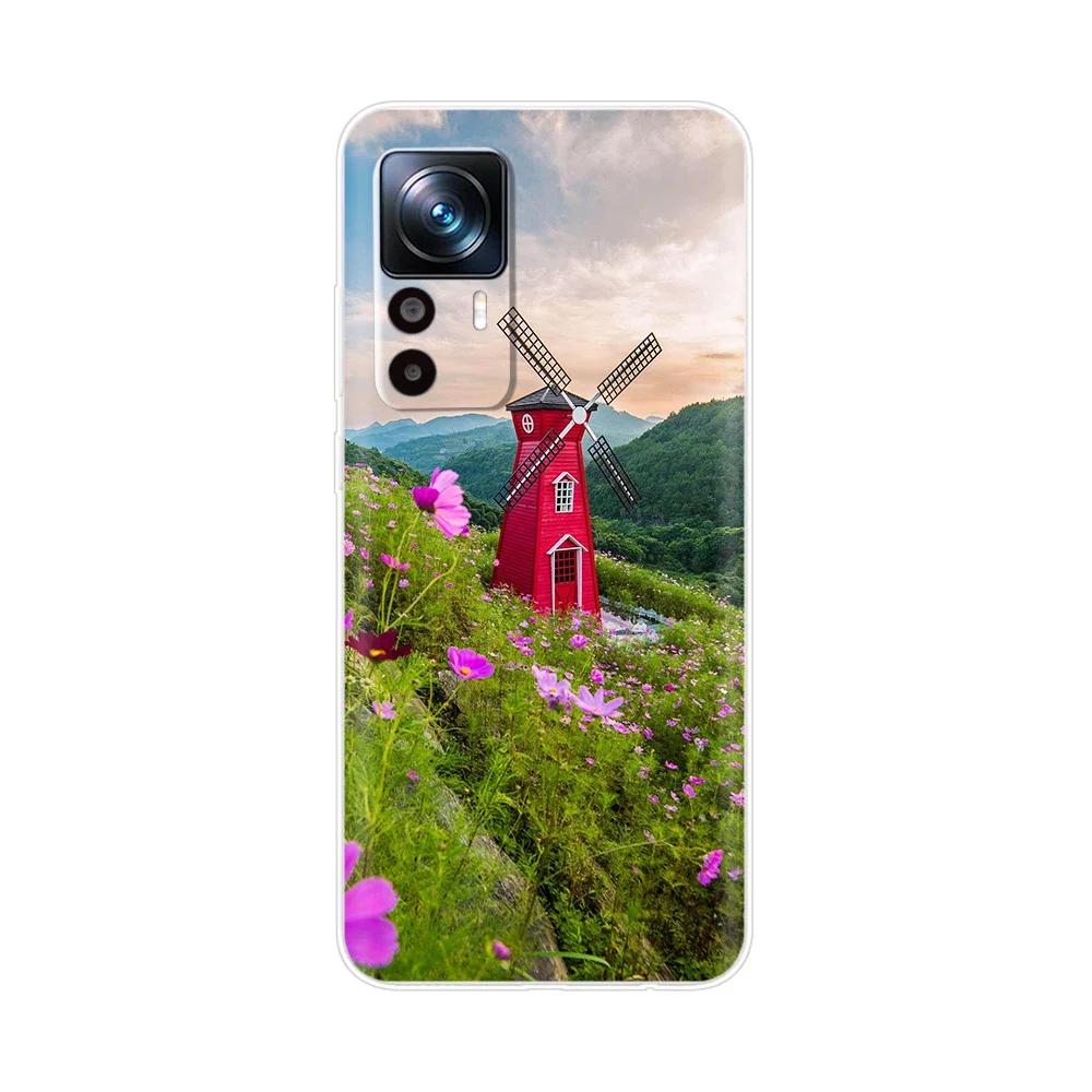 For Xiaomi 12T Pro Case Silicone Fashion Painted Soft Phone Case For Xiaomi 12T Case Back Cover For Xiomi Mi 12T Pro 12 T Bumper