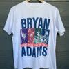 Vintage 90s 1992 Bryan Adams Tour T Shirt Waking Up The World Unisexs Xl Band White Vintage Graphic Stylish Soft Unisex