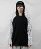 Deumakeu Box Fit Raglan Sleeve Paisley T-Shirt White