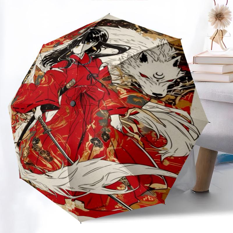 Passionate Embrace: Love's Intensity Folding umbrella Portable Umbrella Sun umbrella light travel