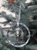 Belgian Shepherd Dog, Belgian Sheepdog - Crystal Bauble with a Photo, Dog Photo In Crystal, Personalized Christmas Tree Ornament by Art-Dog Brand