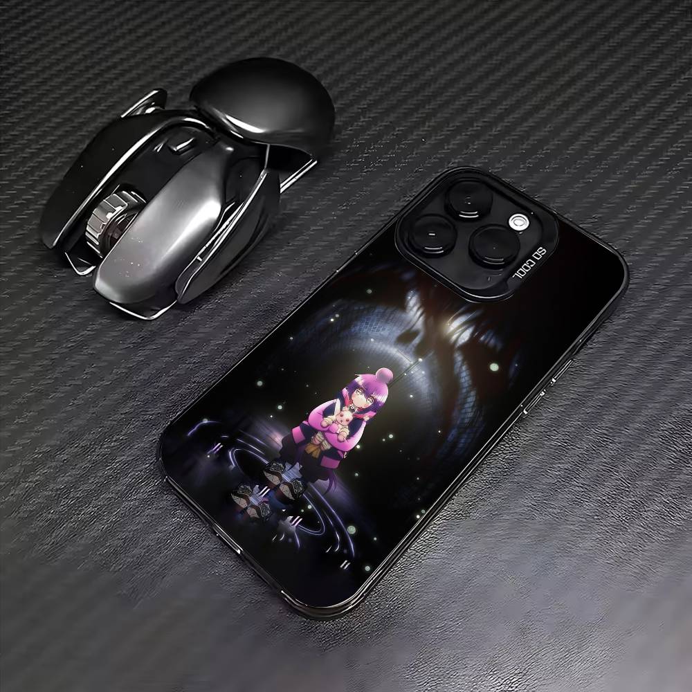 

Anime D-Dark G-Gathering Phone Case For iPhone17,16,15,14,13,12,11 Plus,Pro Max Colored Silver Plated Inside Cover iPhone12PROMAX