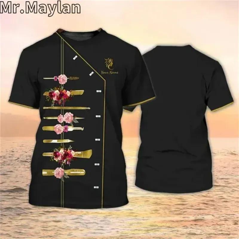 T-shirt personnalisé 3D Brow Specialis pour sourcils, chemises personnalisées pour sourcils, cils, vêtements, cadeau pour femmes, maquillage, t-shirt unisexe de rue