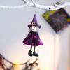 Halloween Hanging Decoration Pumpkin Ghost Witch Black Cat Plush Dolls Tree Ornaments for Indoor Outdoor Home Yard Porch Tree Decor