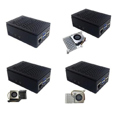 Case Cover For RPI5 Protective Case with Optional Heatsink Fan Effective Heat Dissipation Solution