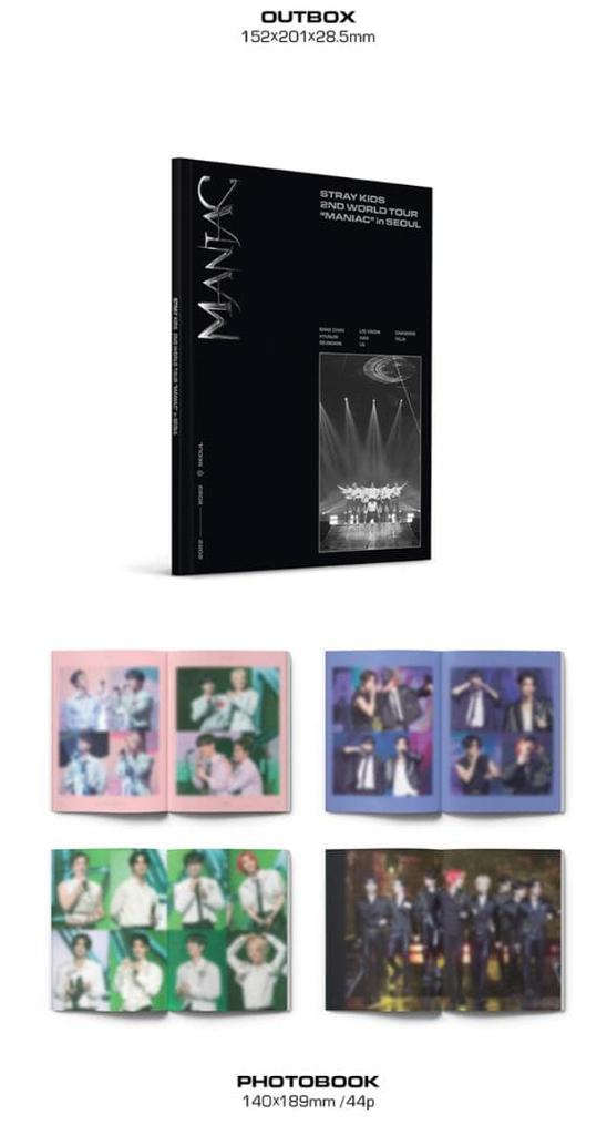 [USED] Official Stray Kids [MANIAC] in SEOUL Blu-ray