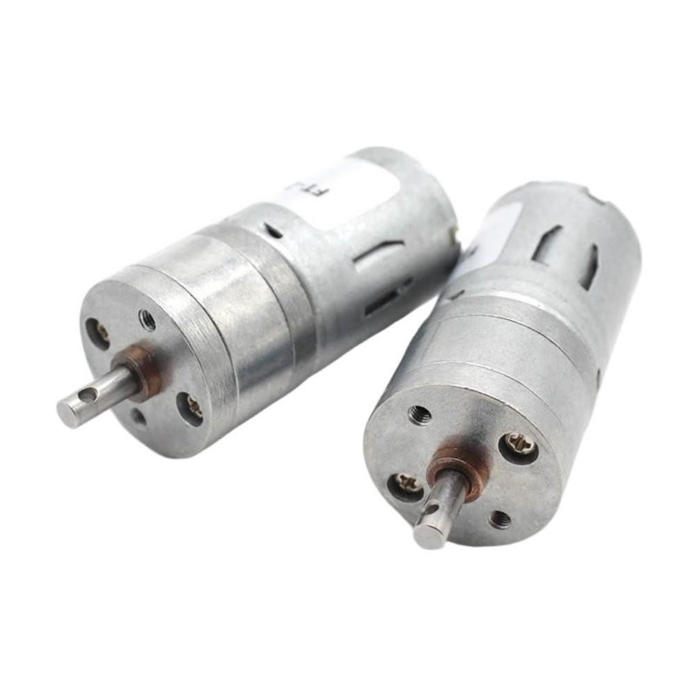 1PCS Gear Motor DIY Technology Small Project Four-Wheel Drive Robot DC6-12V Motor High-Torque 500-1000RPM Slow-Speed DC Motor