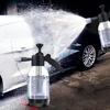2L High/Air Pressure Washer with 2 Types of Nozzle Pneumatic Washer High Pressure Car Wash Spray Bottle for Car Home Cleaning