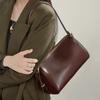 Vegetable Tanned Leather Bag Spring/summer New Crossbody Bag Tote Bag Large Capacity Leather Women's Bag Shoulder Pillow Bag