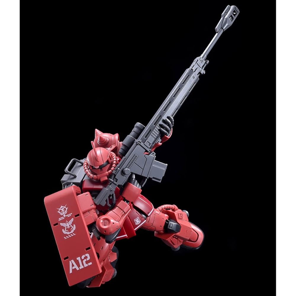 HG 1/144 Char's Custom High Mobility Zaku II Color-Coded Plastic Model Kit