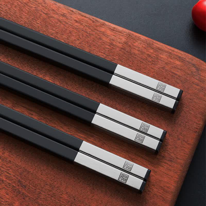 

26.2cm Premium Alloy Square Chopsticks