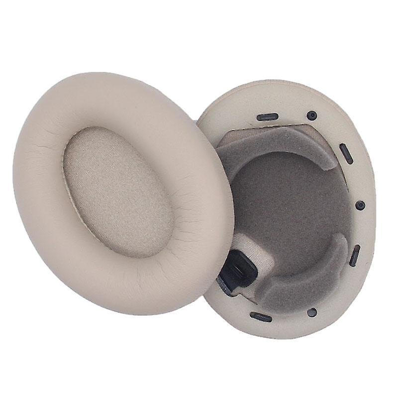 1 Pair Replacement Earpad for Sony WH-1000XM4 Headphone Silicone Ear Cap with Crowbar