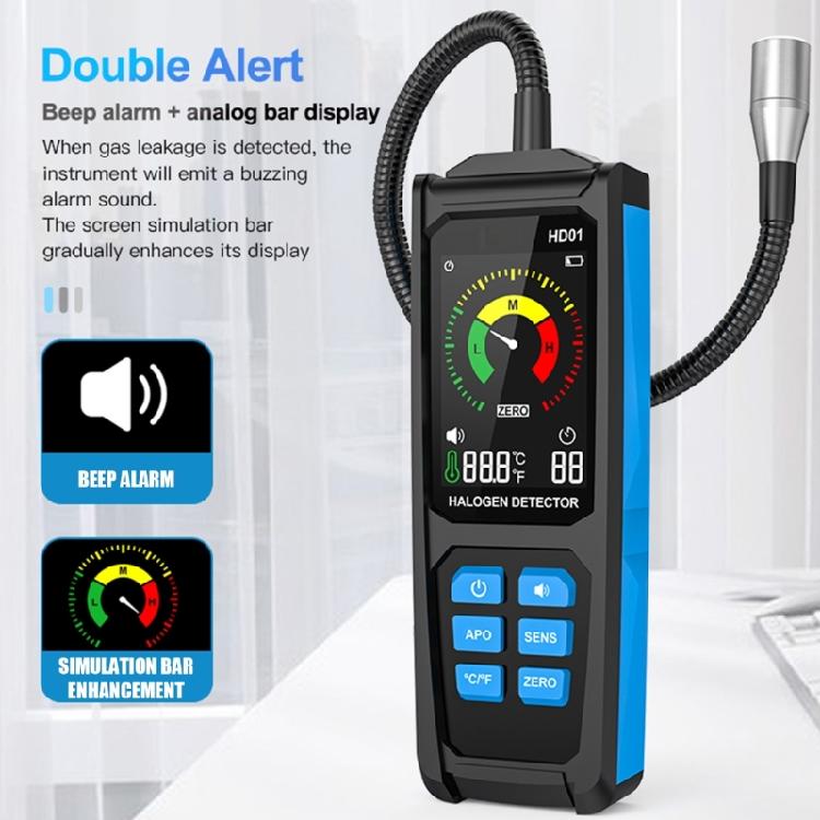 Accurate Leak Detectors Easy to Use Gas Gas Tester Simple Operate for Automotive & Household Cooling Systems
