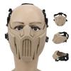 Half Skull Face Shield Tactics Protection Cover Guard Breathable for CS Outdoor Survival Game Cosplay
