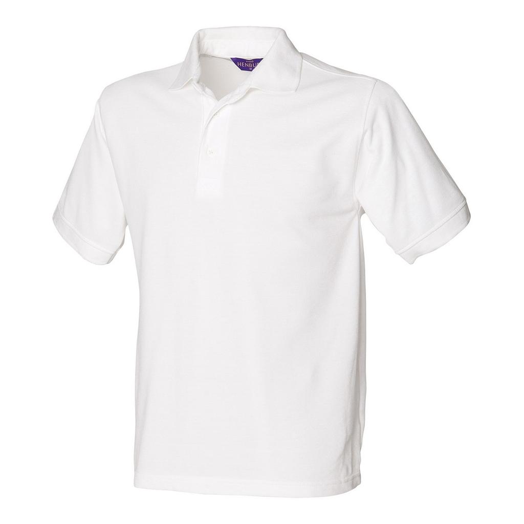Henbury Mens Polycotton Heavy Polo Shirt