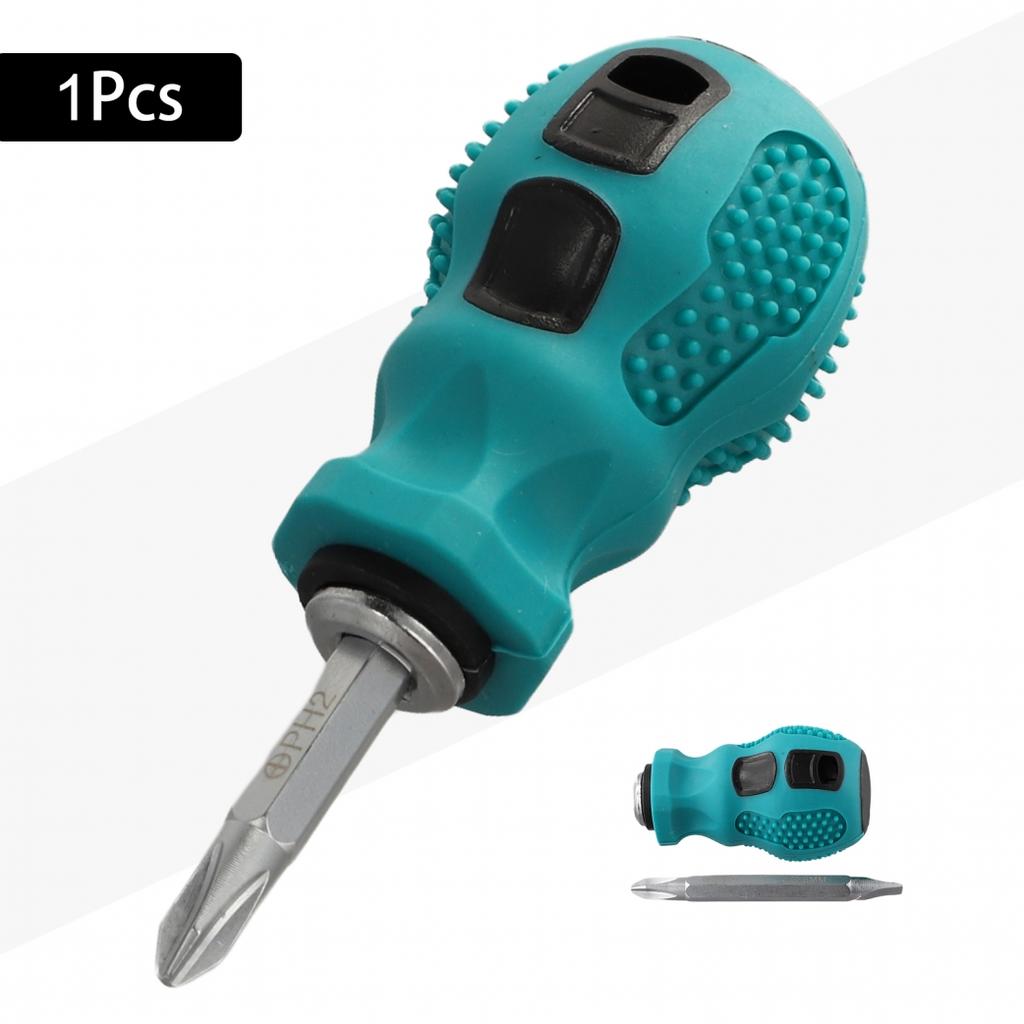 Screwdriver Magnetic 2-in-1 Convenient Cross Screw Double Head